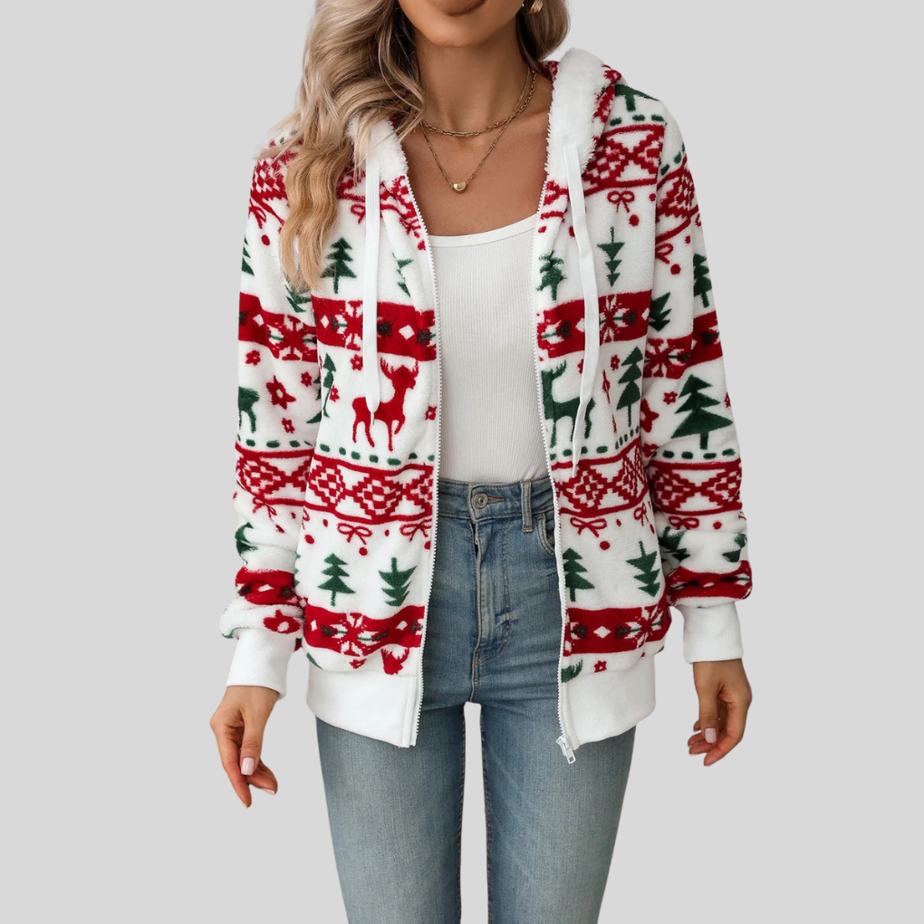 Świąteczny hoodie dla kobiet