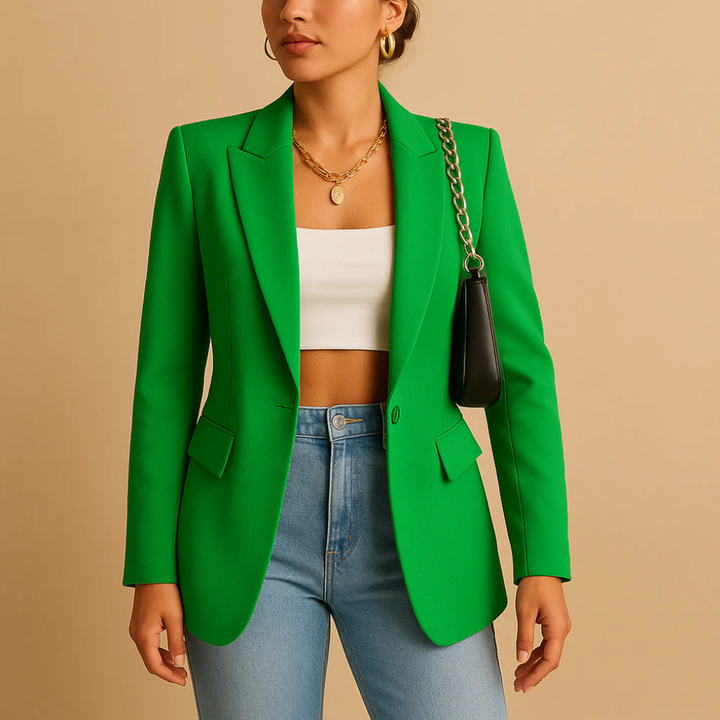 Elegancki Fitted Blazer dla Kobiet