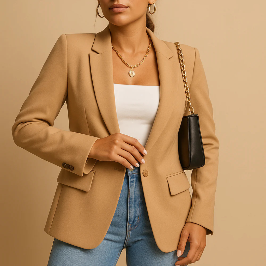 Elegancki Fitted Blazer dla Kobiet
