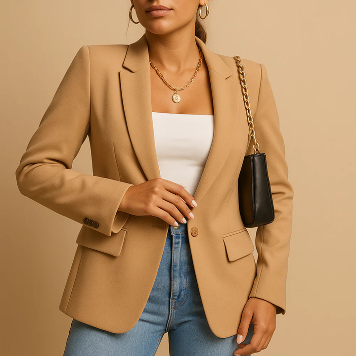 Elegancki Fitted Blazer dla Kobiet