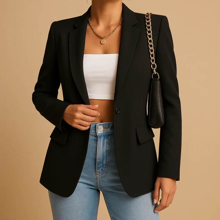Elegancki Fitted Blazer dla Kobiet