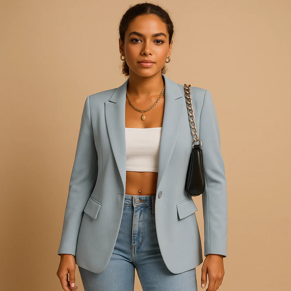 Elegancki Fitted Blazer dla Kobiet