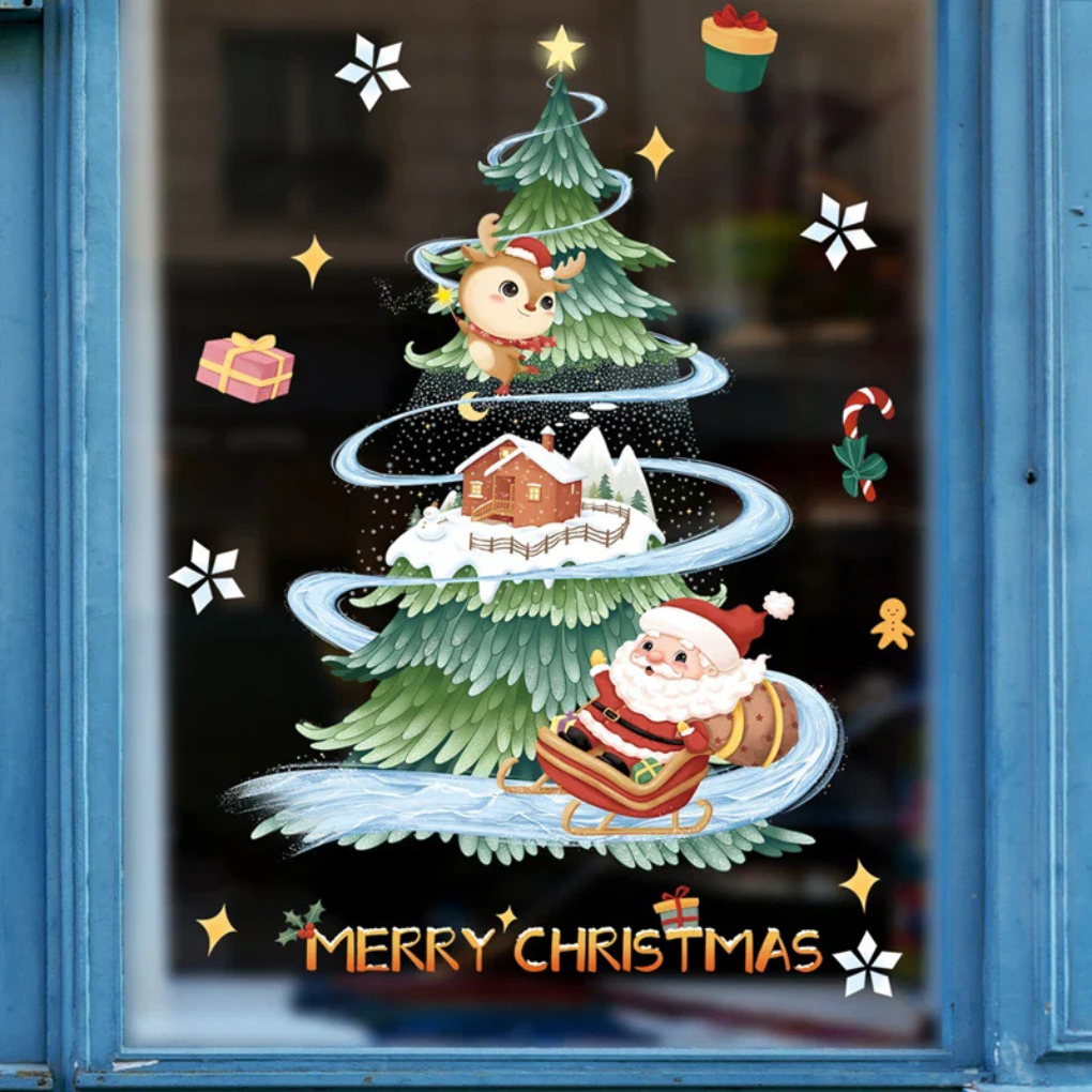Naklejki Okienne – Wydanie Świąteczne