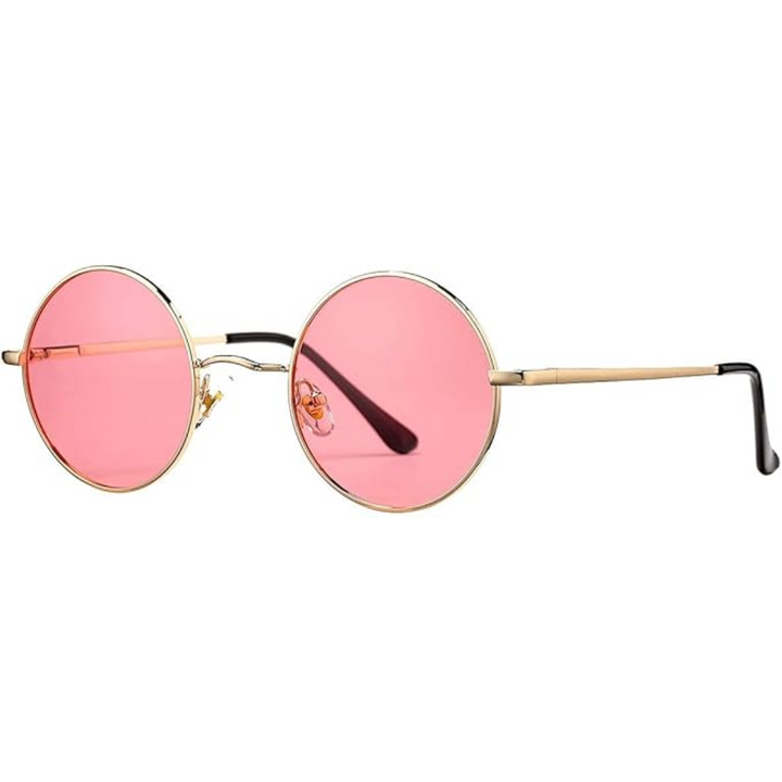 Retro okrągłe okulary przeciwsłoneczne polaryzacyjne - Lennon