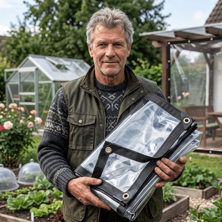 50% ZNIŻKI | VitraGuard™ | Przezroczysta folia ochronna do ogrodu i przestrzeni zewnętrznych