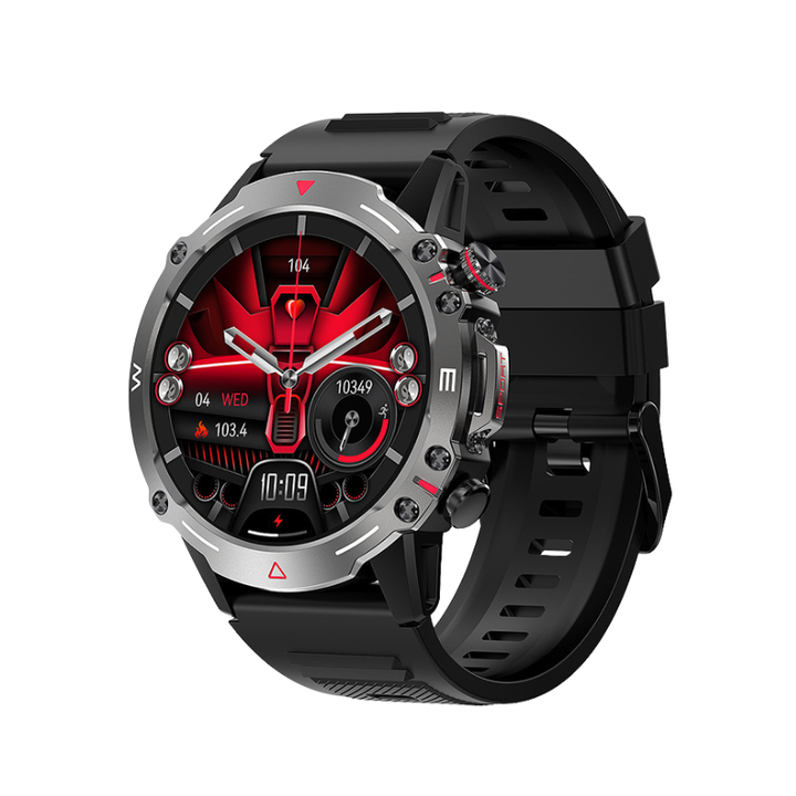 Smartwatch KL482 – wyświetlacz AMOLED | pomiar tętna, poziomu tlenu we krwi i ciśnienia krwi
