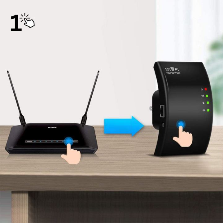Bezprzewodowy wzmacniacz WiFi - NetBlaze