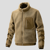 Męska kurtka fleece na zewnątrz