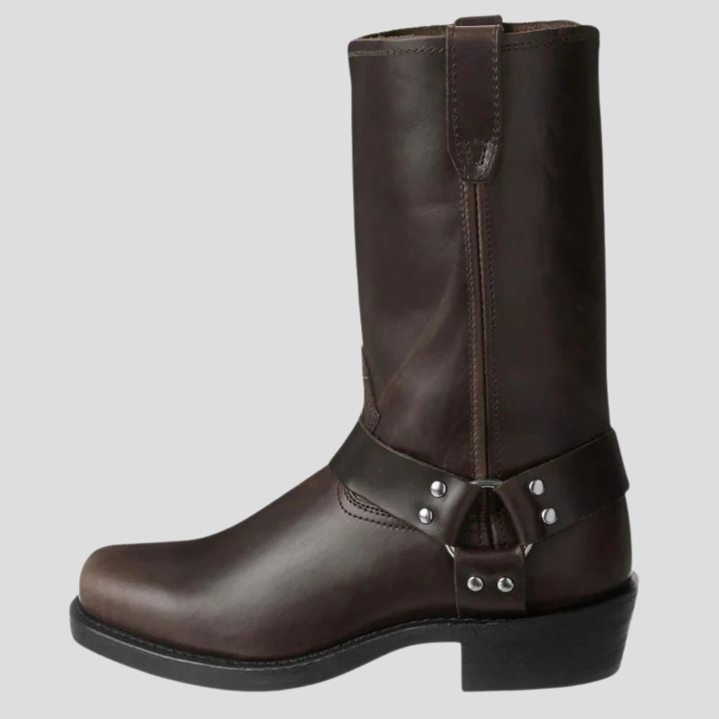 Męskie Kowbojskie Buty w Stylu Vintage