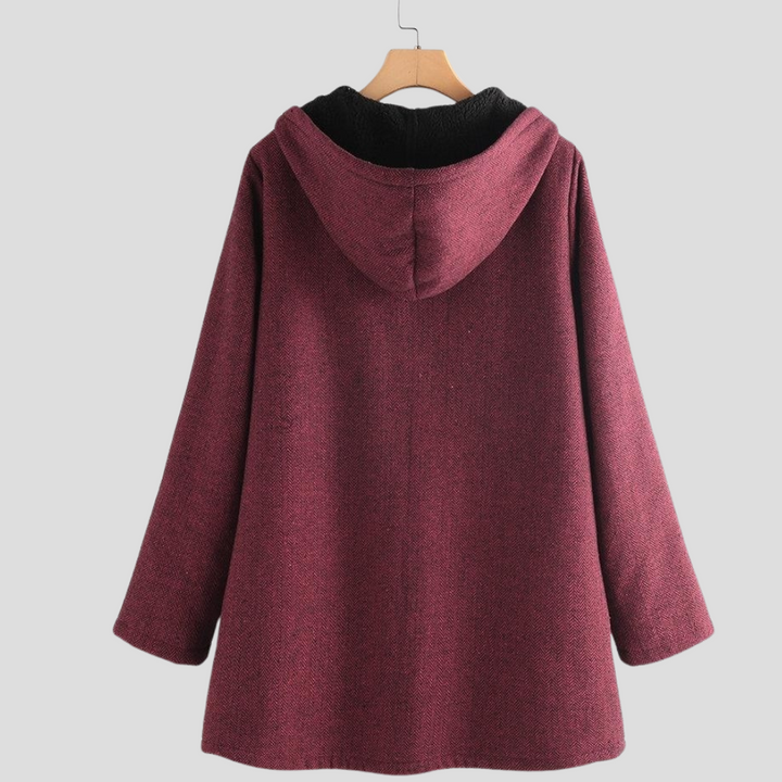 Kurtka damska „Solid Fleece z kapturem”