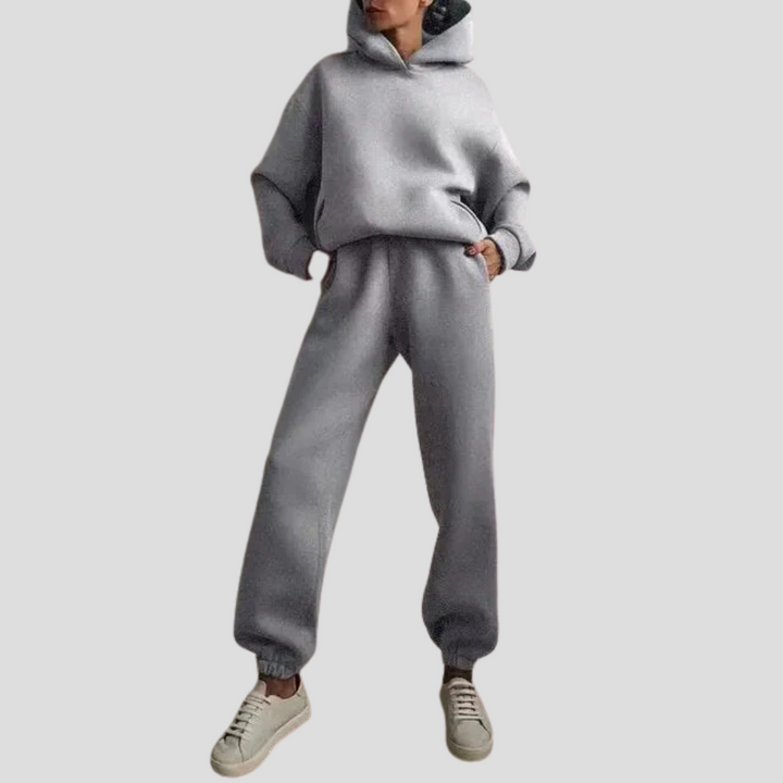 Zestaw Hoodie i Jogger dla kobiet – Relaksowane zimowe ubrania domowe