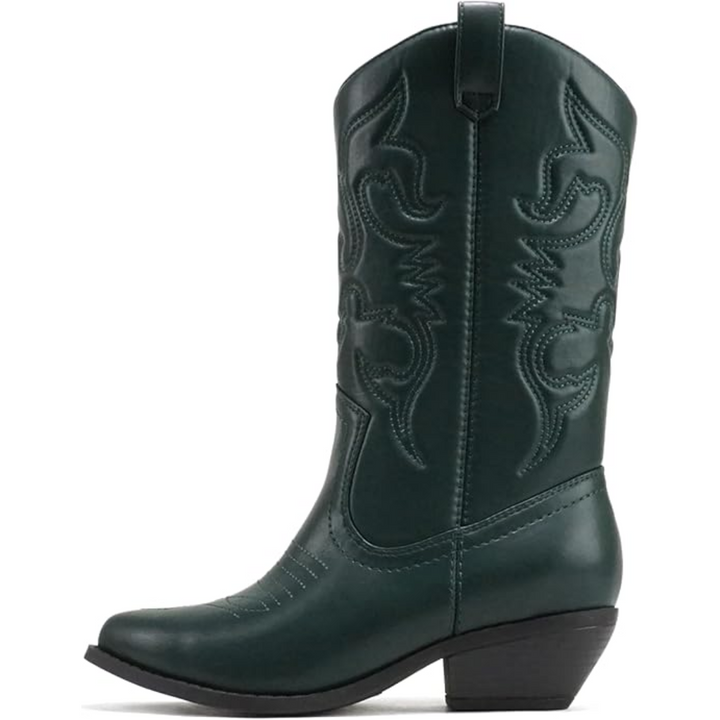 Stylowe kowbojki western z noskiem w szpic - Gracia