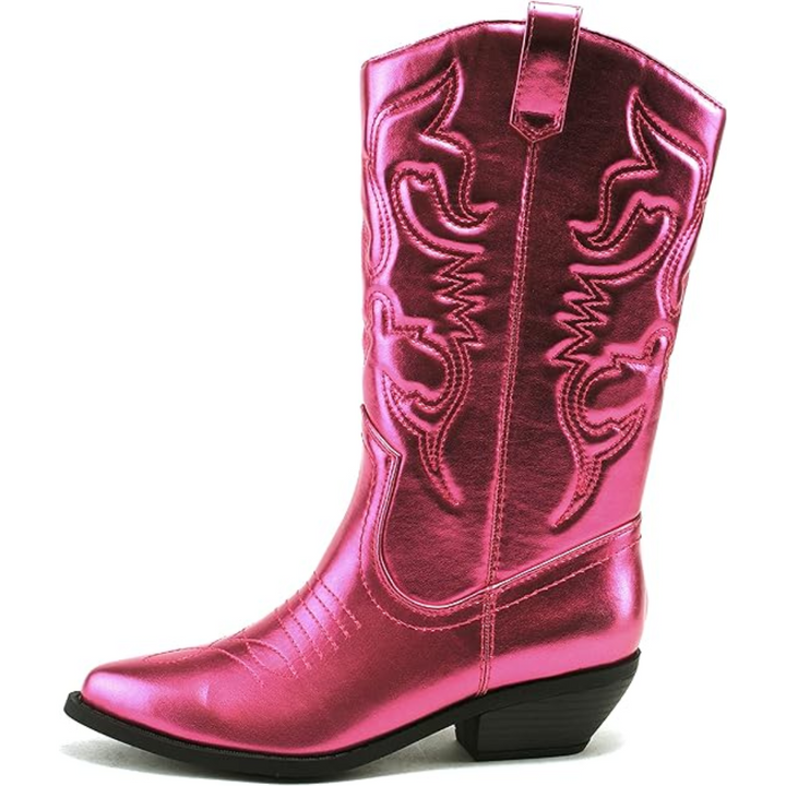 Stylowe kowbojki western z noskiem w szpic - Gracia