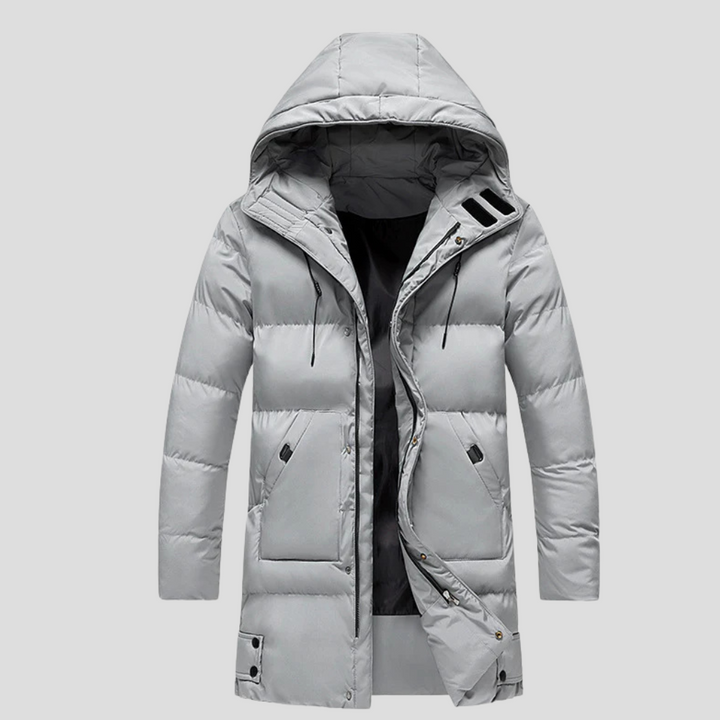 Męska Parka Kurtka – Elegancka Ochrona na Surową Pogodę