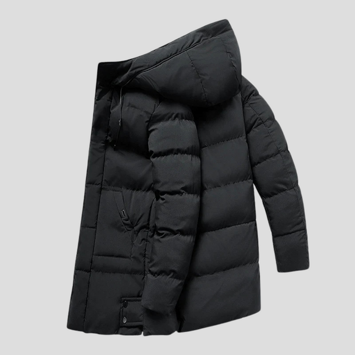 Męska Parka Kurtka – Elegancka Ochrona na Surową Pogodę
