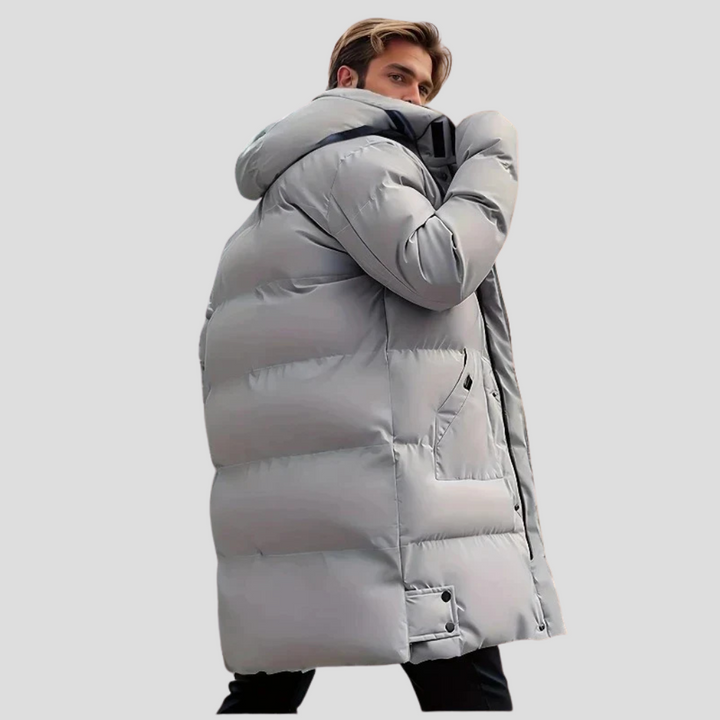 Męska Parka Kurtka – Elegancka Ochrona na Surową Pogodę