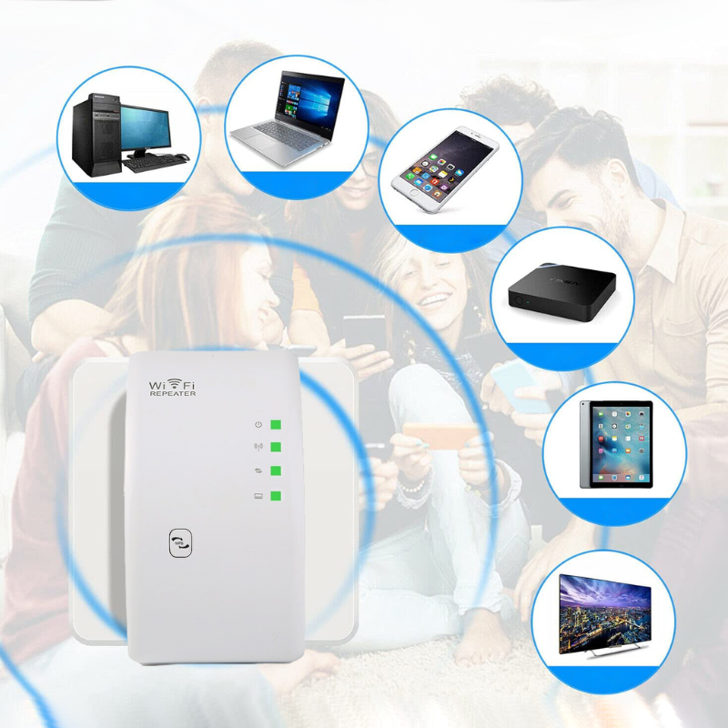 Bezprzewodowy wzmacniacz WiFi - NetBlaze
