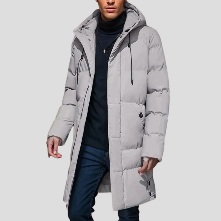 Męska Parka Kurtka – Elegancka Ochrona na Surową Pogodę