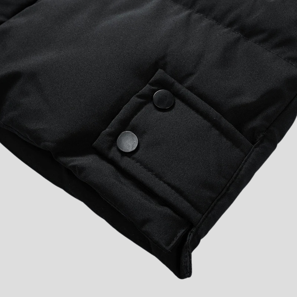 Męska Parka Kurtka – Elegancka Ochrona na Surową Pogodę