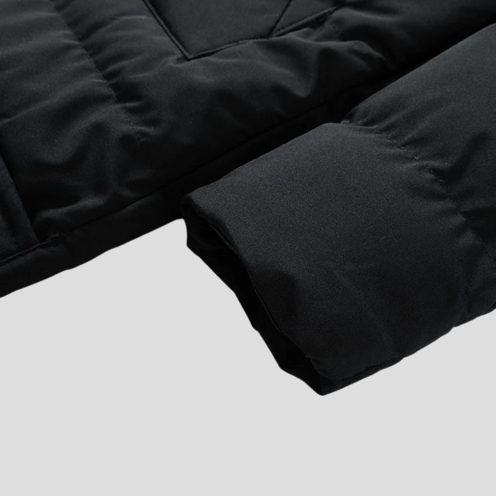 Męska Parka Kurtka – Elegancka Ochrona na Surową Pogodę