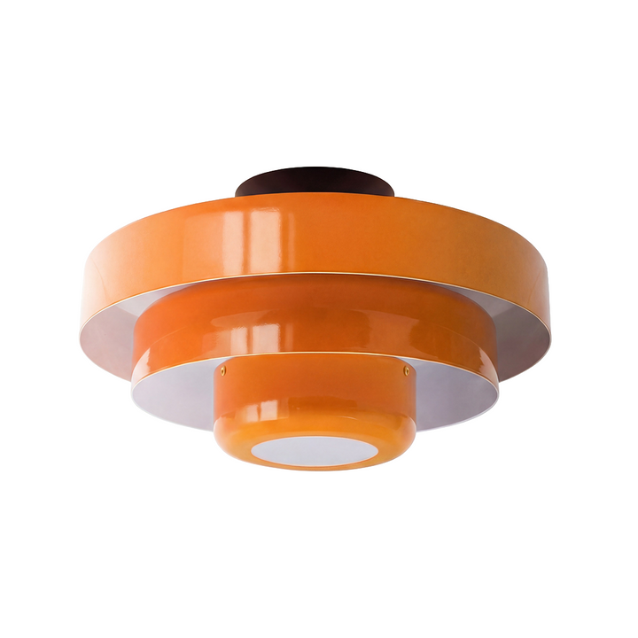Vanesly Bauhaus Okrągła Trzypoziomowa Lampa Sufitowa Macaron