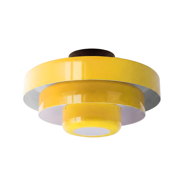 Vanesly Bauhaus Okrągła Trzypoziomowa Lampa Sufitowa Macaron