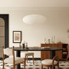 Lampa wisząca Wabi-Sabi z papierowym kloszem – japoński minimalistyczny design