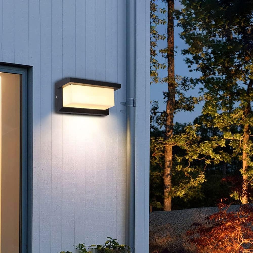 Lampa ścienna | Automatyczny czujnik ruchu | Odporna na warunki atmosferyczne, do wejść i patio