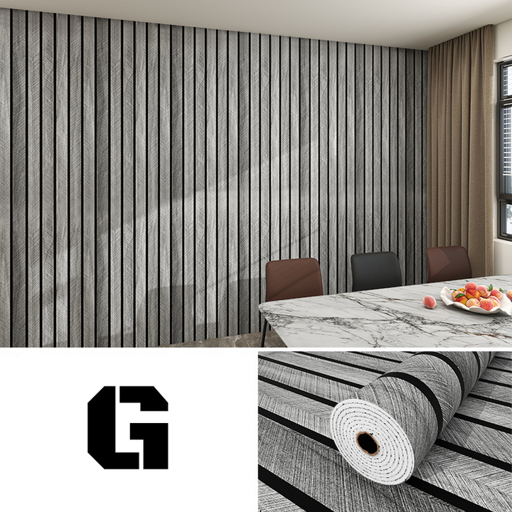 Panel ścienny | Nowoczesny design z lamelami | Matowe, odporne na zachlapania wykończenie | StylaSheen