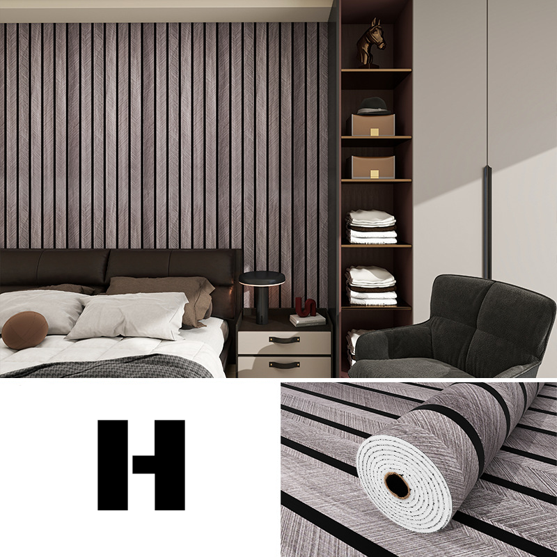 Panel ścienny | Nowoczesny design z lamelami | Matowe, odporne na zachlapania wykończenie | StylaSheen