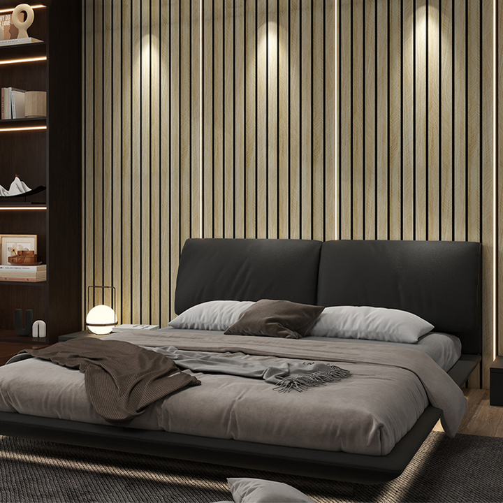Panel ścienny | Nowoczesny design z lamelami | Matowe, odporne na zachlapania wykończenie | StylaSheen