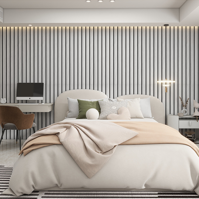 Panel ścienny | Nowoczesny design z lamelami | Matowe, odporne na zachlapania wykończenie | StylaSheen