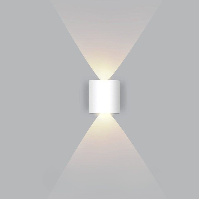Wodoodporny kinkiet zewnętrzny LED – smukły aluminiowy, energooszczędny