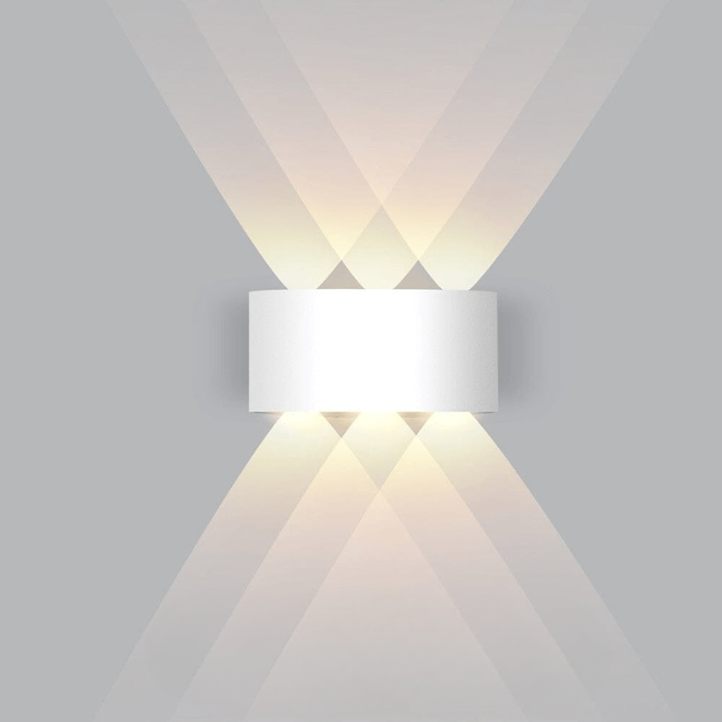 Wodoodporny kinkiet zewnętrzny LED – smukły aluminiowy, energooszczędny