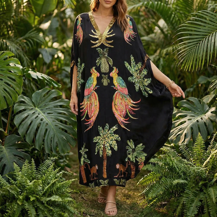 Szeroki kaftan do kostek - Luana