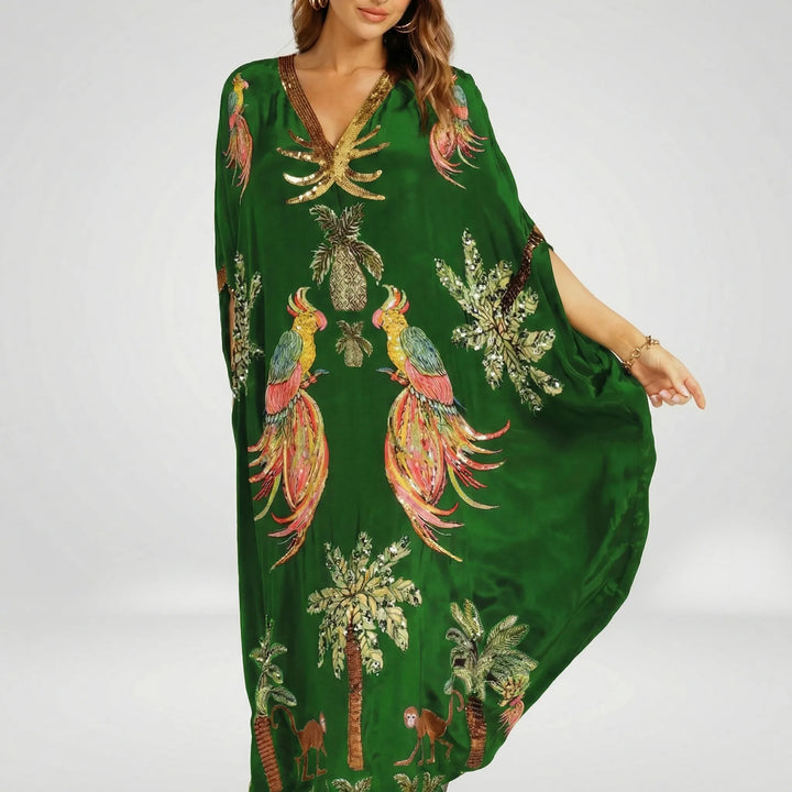 Szeroki kaftan do kostek - Luana