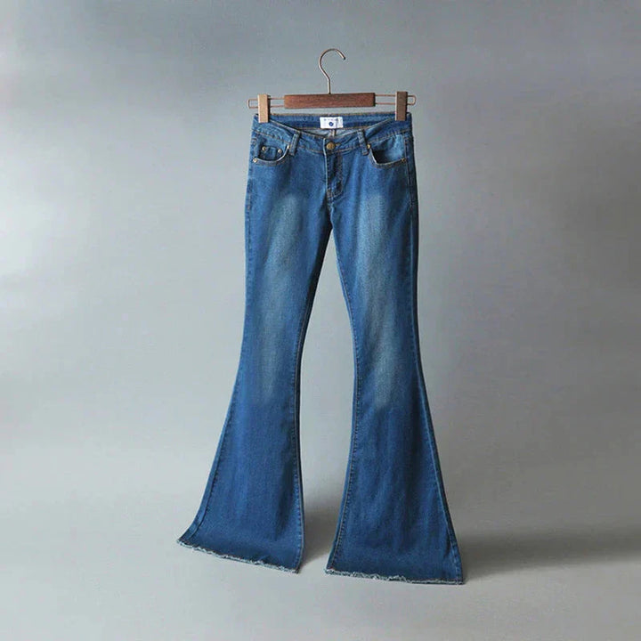 Elastyczne Dzwony Jeans