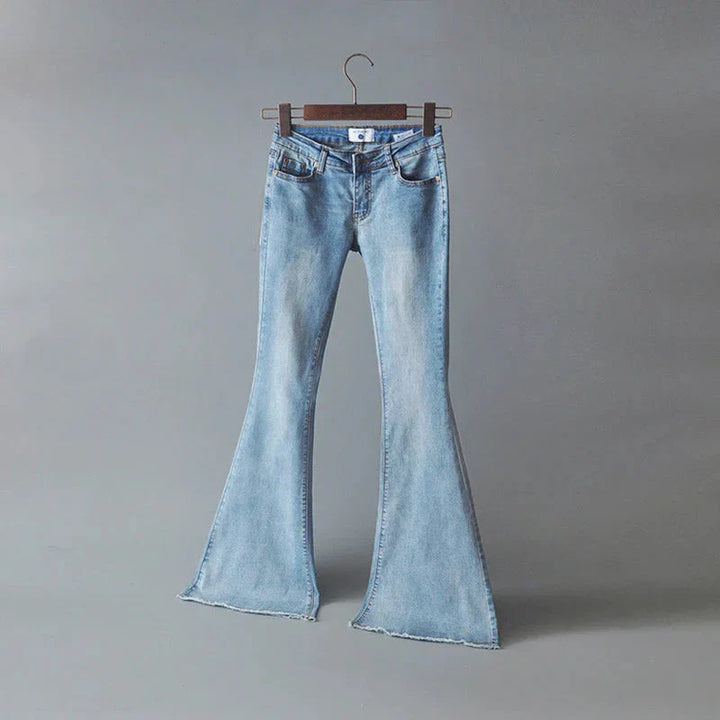 Elastyczne Dzwony Jeans