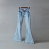 Elastyczne Dzwony Jeans