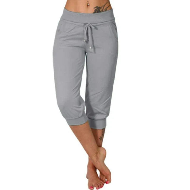 Casualowe spodnie capri - Luna