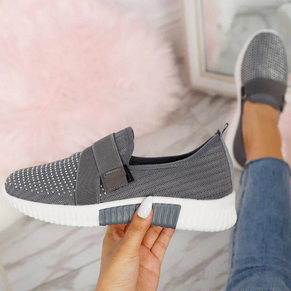 Oddychające Casual Slip-On Trampki Damskie