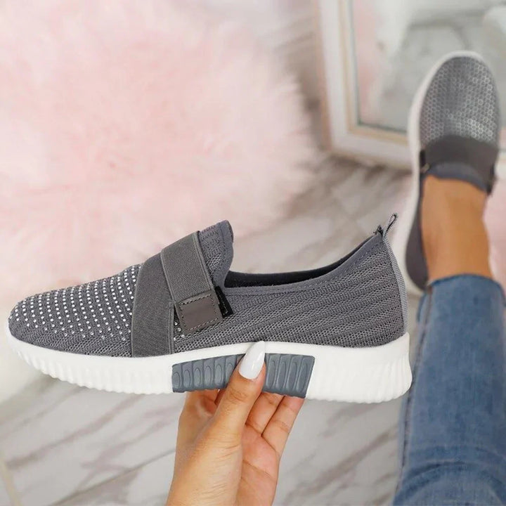 Oddychające Casual Slip-On Trampki Damskie