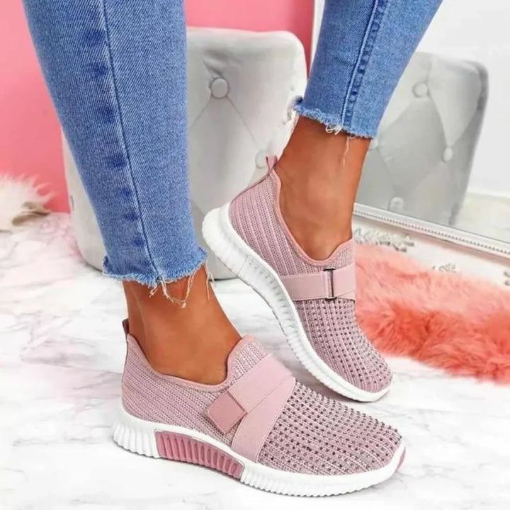 Oddychające Casual Slip-On Trampki Damskie