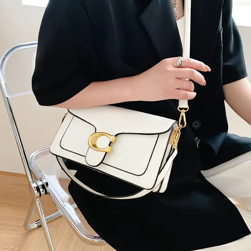 Elegancka torba z dużą przestrzenią na rzeczy