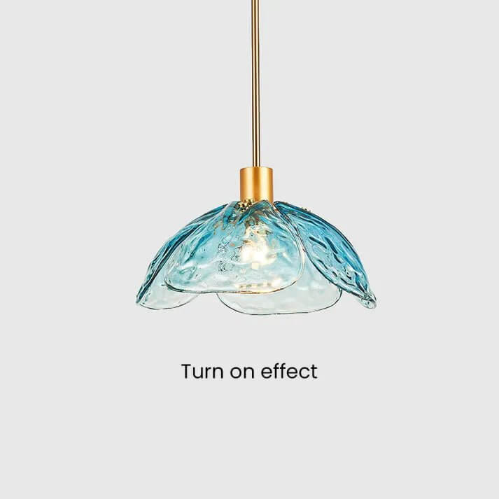 Lampa Wisząca Liść Kwiatu - Elegancka Lampka Nocna