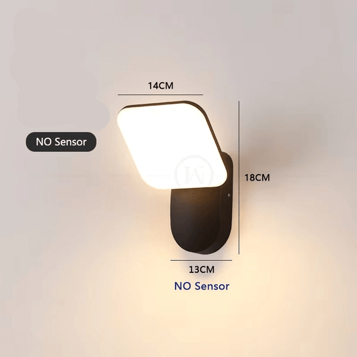 Inteligentna lampa ścienna LED z czujnikiem ruchu