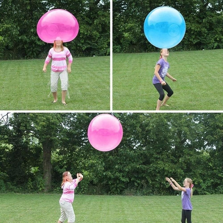 Gigantyczna piłka do skakania – odporna na przebicie zabawa na świeżym powietrzu (piłka-balon)
