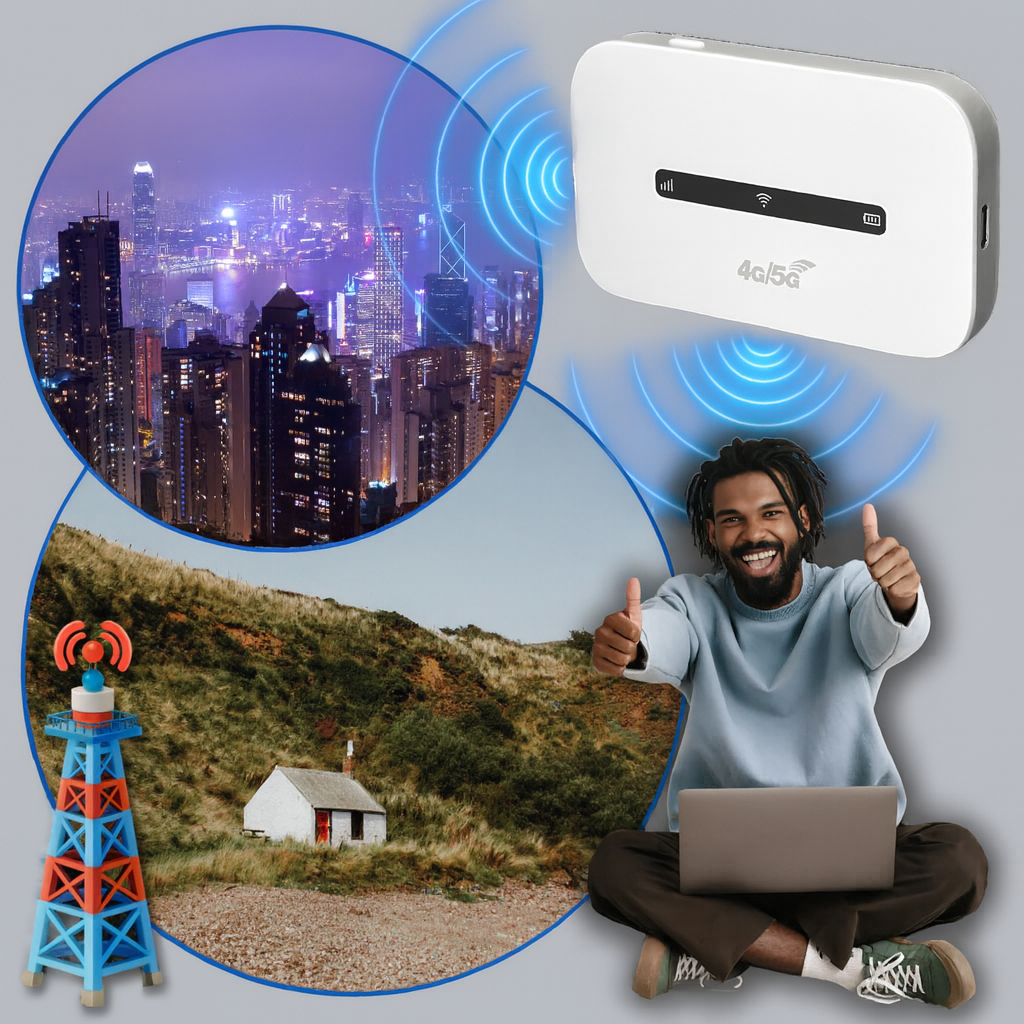 Przenośny router Wi-Fi – dostęp do internetu w drodze