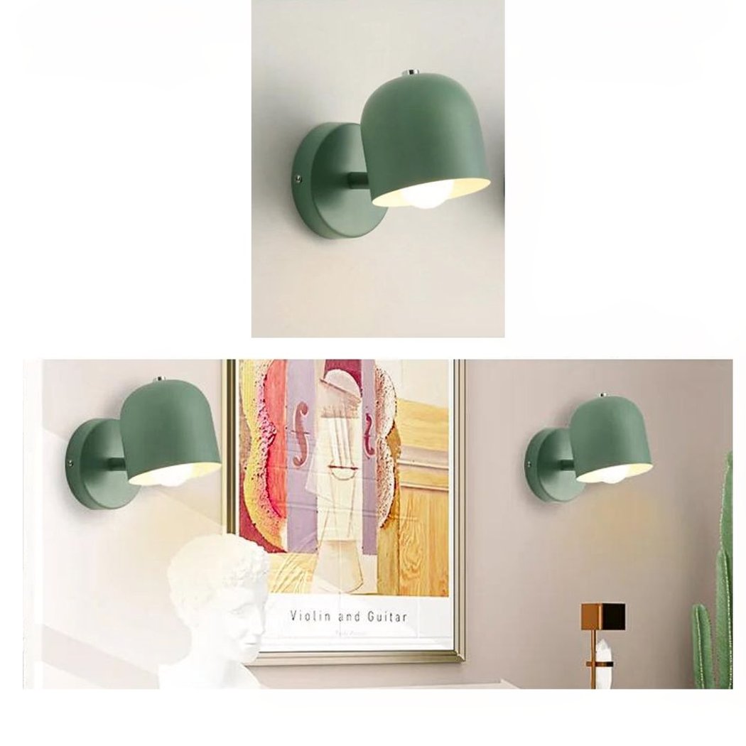 Skandynawska Lampa Ścienna NordicGlow – Kolorowy Akcent z Nastrojowym Światłem