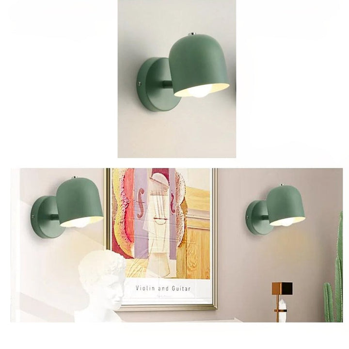 Skandynawska Lampa Ścienna NordicGlow – Kolorowy Akcent z Nastrojowym Światłem